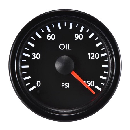 52mm Performance Oil Pressure Meter-150PSI