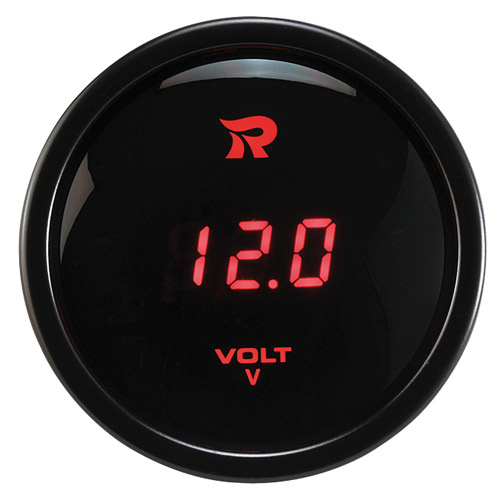 52mm Digital Voltmeter Gauge