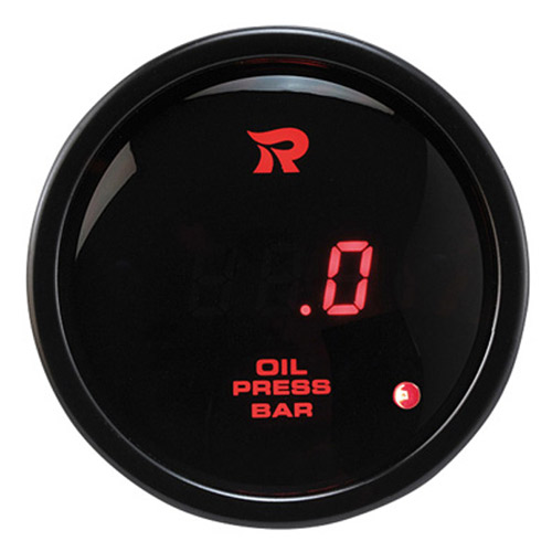 52mm Digital Oil Pressure Gauge-BAR