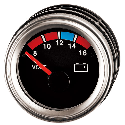 52mm Marine Outdoor Gasoline Voltmeter