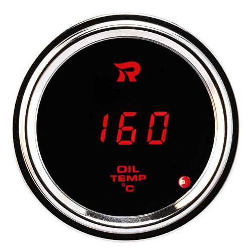 52mm Marine Outdoor Digital Oil Temperature Gauge-℃