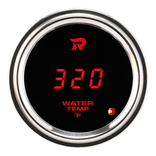 52mm Marine Outdoor Digital Water Temperature Gauge-℉