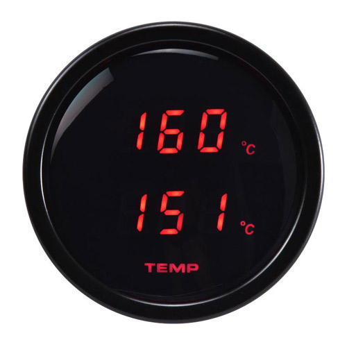 52mm Digital Dual Display Temperature Gauge-℃