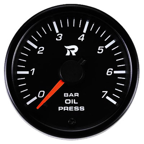 45mm Performance Miniature Oil Pressure Gauge-BAR