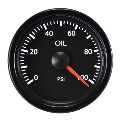 52mm Performance Oil Pressure Meter-100PSI
