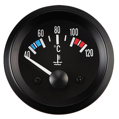 mechanical temperature gauge, mechanical water temperature gauge